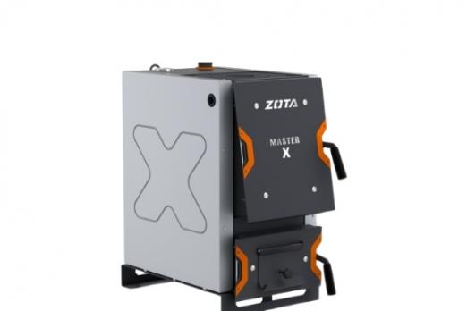 Котел твердотопливный  ZOTA «Master X» 12 кВт ( с плитой )